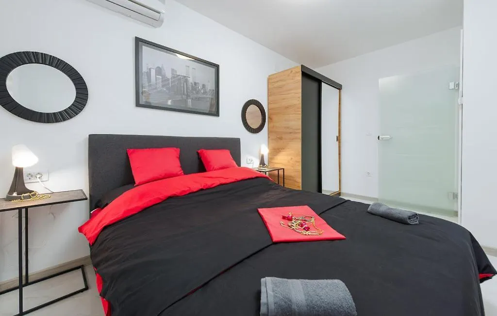 Luxurioeses Penthouse Welle Mit Whirlpool, Grill Und Meerblick ヴィル クロアチア