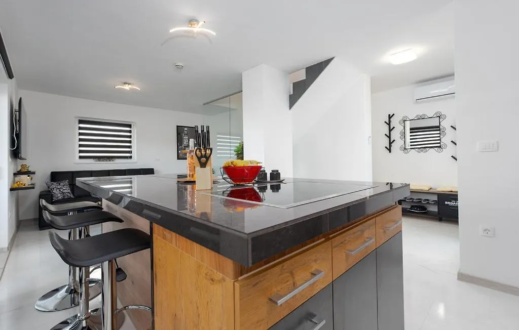 Luxurioeses Penthouse Welle Mit Whirlpool, Grill Und Meerblick ヴィル クロアチア