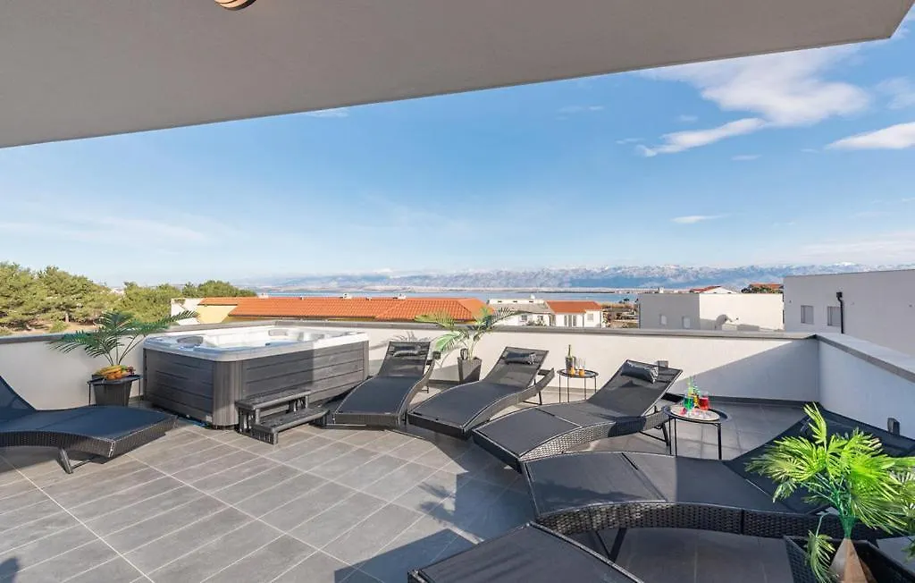 Luxurioeses Penthouse Welle Mit Whirlpool, Grill Und Meerblick Vir